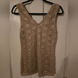 Banana Republic Taupe Knit Sweater